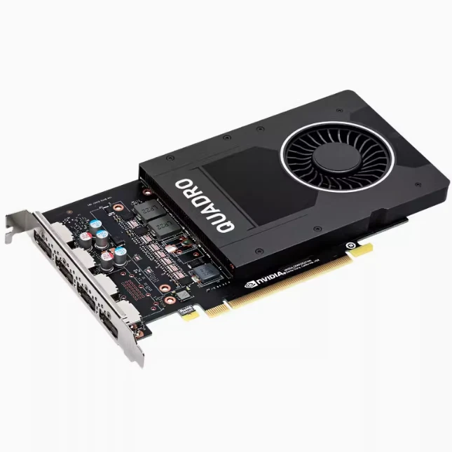 BULK PNY Nvidia QUADRO P2200 5GB GDDR5x PCIE graphic card CUDA Cores DisplayPort - Image 2 of 2