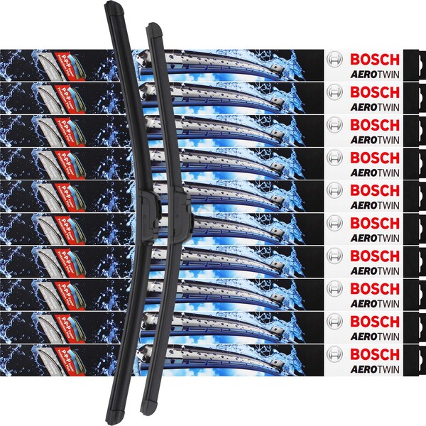 10X Scheibenwischer Wischblatt 3397118902 530Mm/475Mm Aerotwin SET Bosch AR533S-image