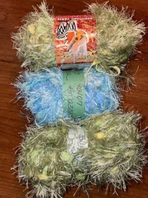 Sullivan's International Yarn SAMBA - 50g 55m 60yd slub fur eyelash novelty