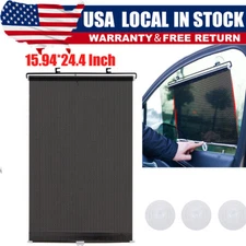 Retractable Car Auto Side Window Baby Sun Shade Shield Cover Roll Curtain Visor