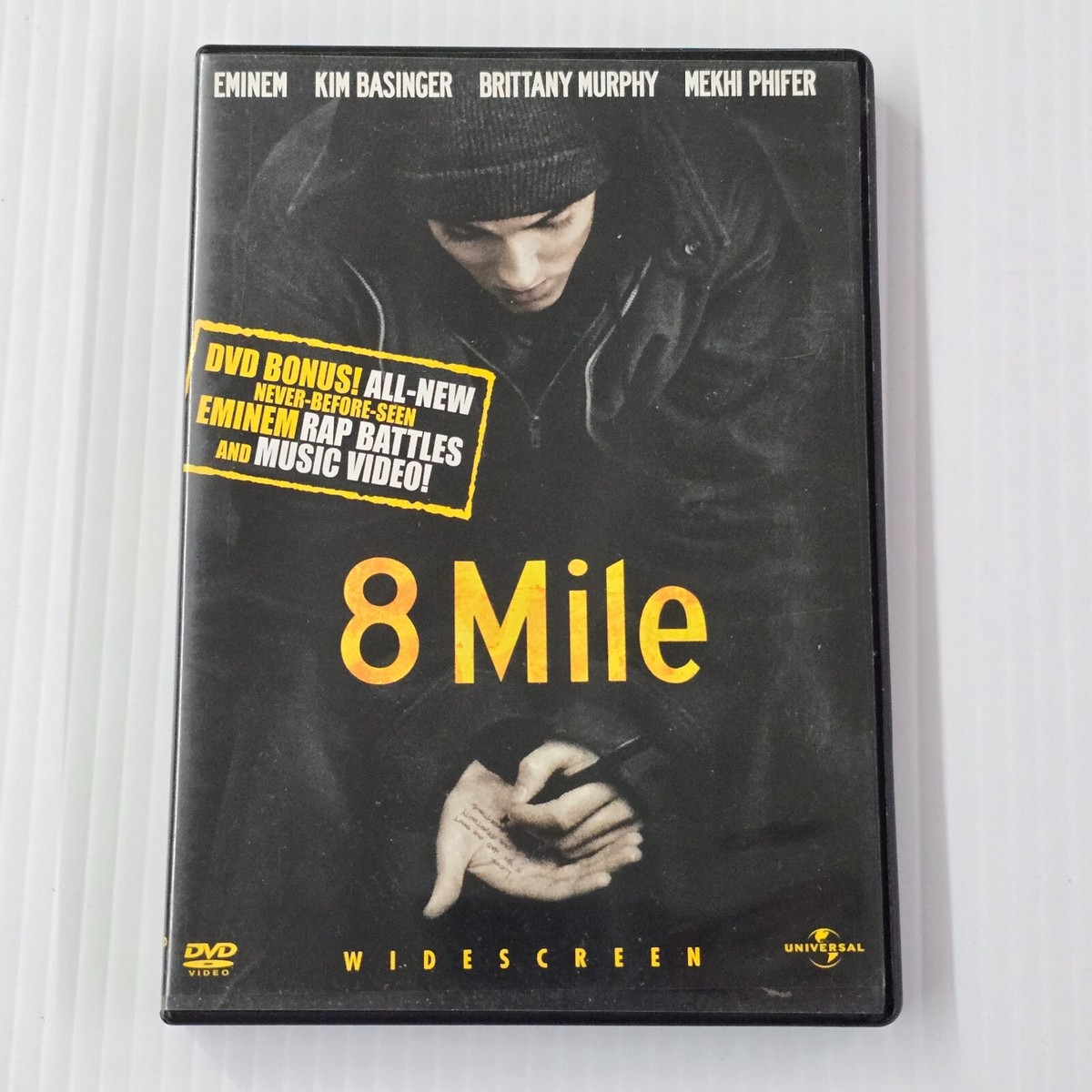 8 Mile (DVD, 2002) Eminem, Kim Basinger, Brittany Murphy, Mekhi