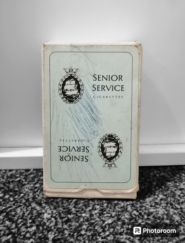 Senior Service Glass Water Pub Jug Pitcher & Senior Service Playing Cards 1960's - Imagen 6 de 14