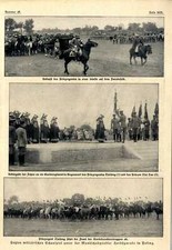 Prinzen Tsaiseng & Tsai Tao Letzte Pekinger Parade der Mandschudynastie von 1911