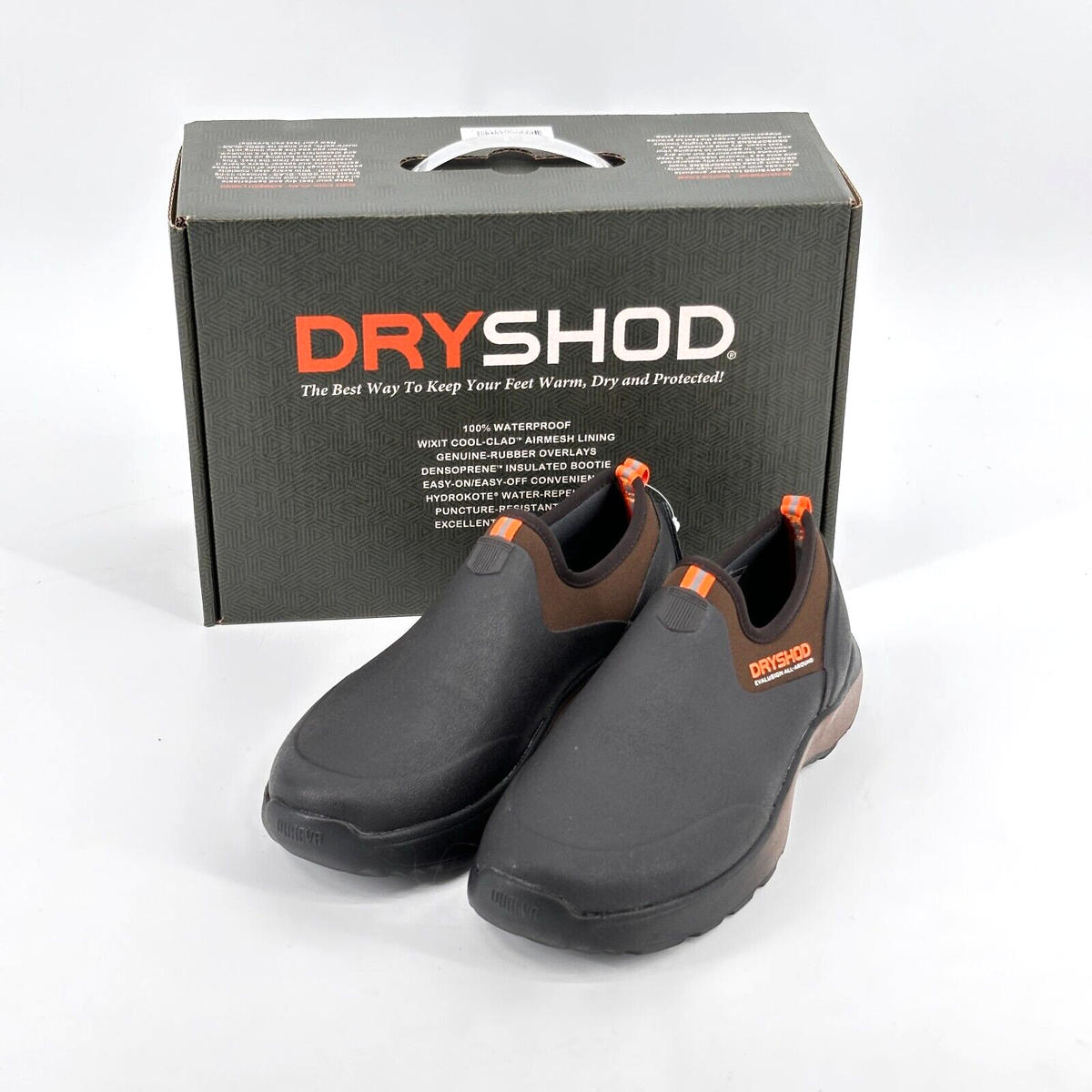 DRYSHOD | Evalusion | All Around Waterproof Shoe | Brown  display picture 3