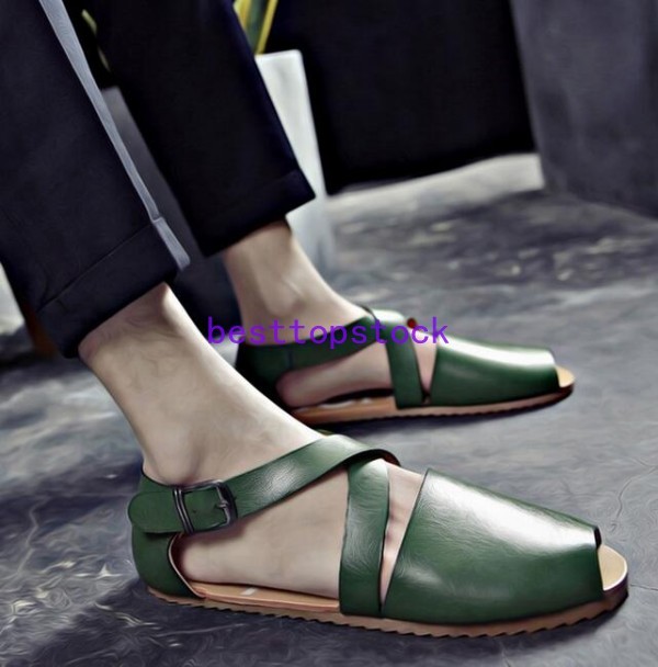 British Retro Fishmens shoes Mens Flip Flop Summer Beach Casual Sandals shoes ha British Retro Fishmens shoes Mens Flip Flop Summer Beach Casual Sandals shoes ha