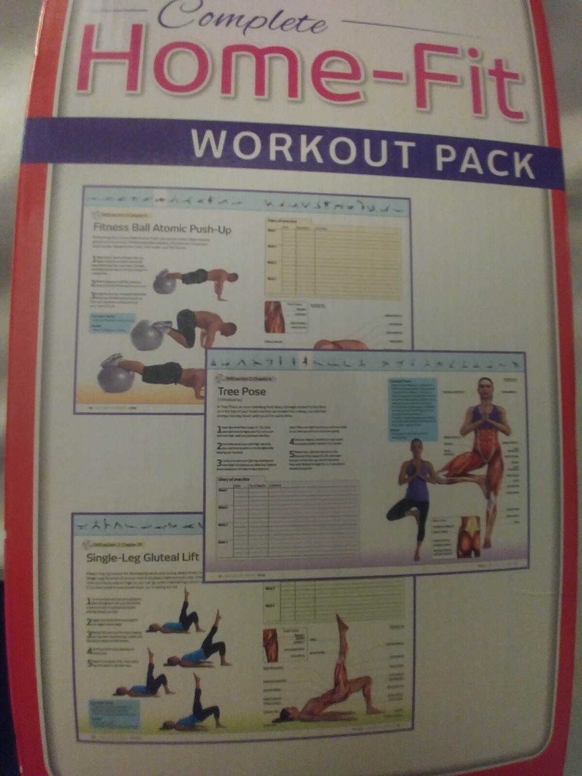 Bnip Anatomy Of Fitness Complete Home Fit Work Out Kit