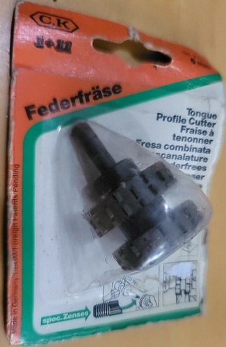 Vintage C. K. Tongue Profile Cutter 6mm No. 278/2 - Picture 3 of 12