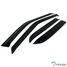 Topline For 1990-1993 Honda Accord Sedan Sun Rain Guard Vent Shade Window Visors