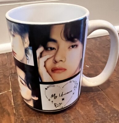 BTS KPOP Ceramic Mug - my universe - New in Box
