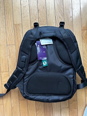 New Targus Spruce 27L Black Laptop Backpack EcoSmart