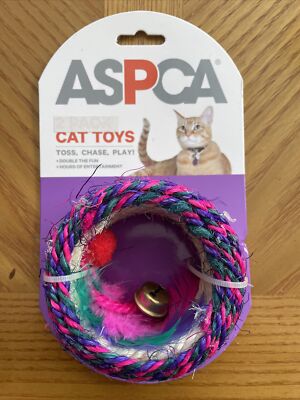 aspca cat toys toss,chase, play! With Bells