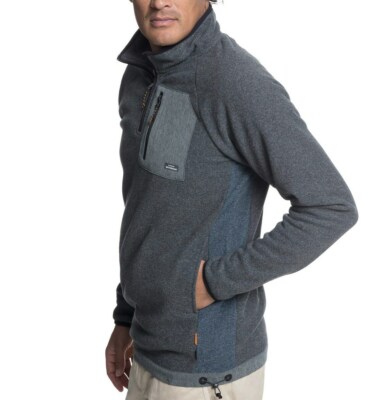 QUIKSILVER Men's BIGGER BOAT Half Zip Fleece - KTAH - XXL - NWT | eBay