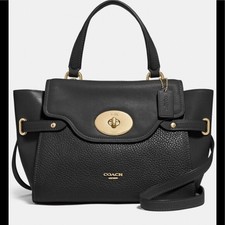 coach blake flap carryall