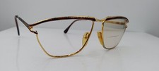 Vintage New Design 7059 Tortoise Gold Oval Metal Sunglasses FRAMES ONLY