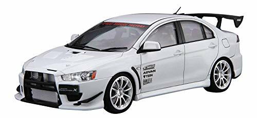 AOSHIMA 1/24 No.19 Mitsubishi C-West CZ4A Lancer Evolution X 2007 Kit Nuovo