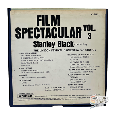 Film Spectacular Vol. 3 Stanley Black And His Orchestra 7.5 IPS