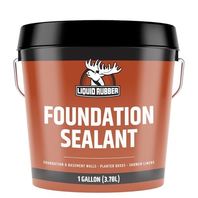 Flexible Waterproof Coating for Foundations - Environmentally Friendly Sealant