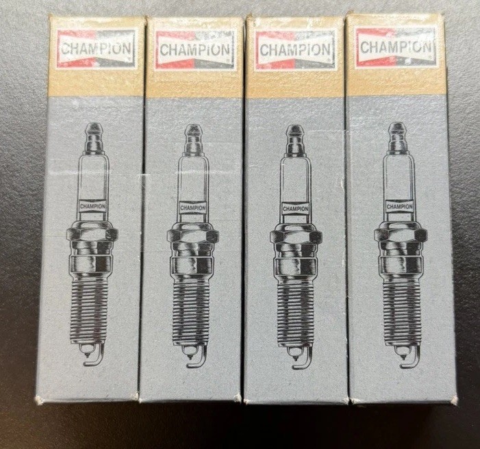 New  4 Pack  Spark Plug  7546  Champion  Double Platinum Same Day Shipping