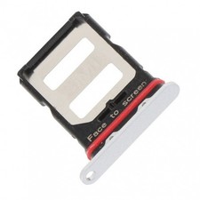White SIM Card Tray Compatible With Xiaomi POCO F6 Replacement