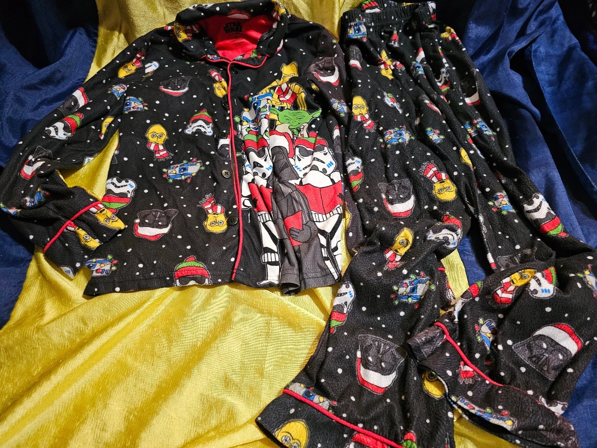 Pyjama velours garçon star wars - Soldes en image