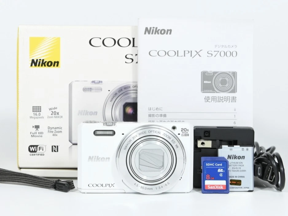 Nikon Coolpix S7000 20-29.9x Optical Zoom Digital Cameras for Sale