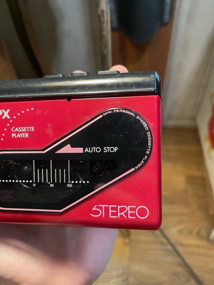 Reproductor de casete portátil GPX retro vintage años 80 C3044 PROBADO FUNCIONANDO Foto 4 de 4