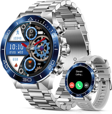 Smart Watch for Men,1.43''Amoled Screen with 24 Hours Healthy Monitor, 100+ Spor