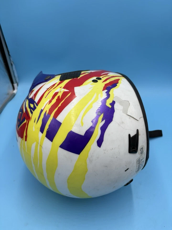 Шлем мотоциклетный AGV RX 62 XL для внедорожного мотокросса грязевого велосипеда квадроцикла Италии - Изображение 3 из 4