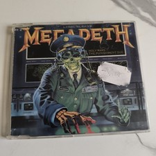 1990 Megadeth Holy Wards The Punishment Due CD Single. Thrash Metal. Scarce