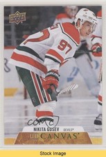 2020-21 Upper Deck UD Canvas Nikita Gusev #C50 READ 10v6