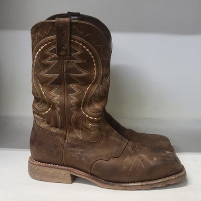 Durango Maverick Steel Toe Boot Tan Mens Size 11.5W