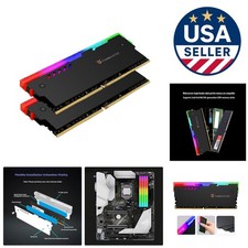 Dual-Pack ARGB RAM Heatsinks - 5V 3PIN Cooler for High-Performance Gaming PCs