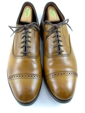 Allen Edmonds  "FIFTH AVENUE"  Cap-Toe Oxfords 12 D Walnut DAINITE (674N)