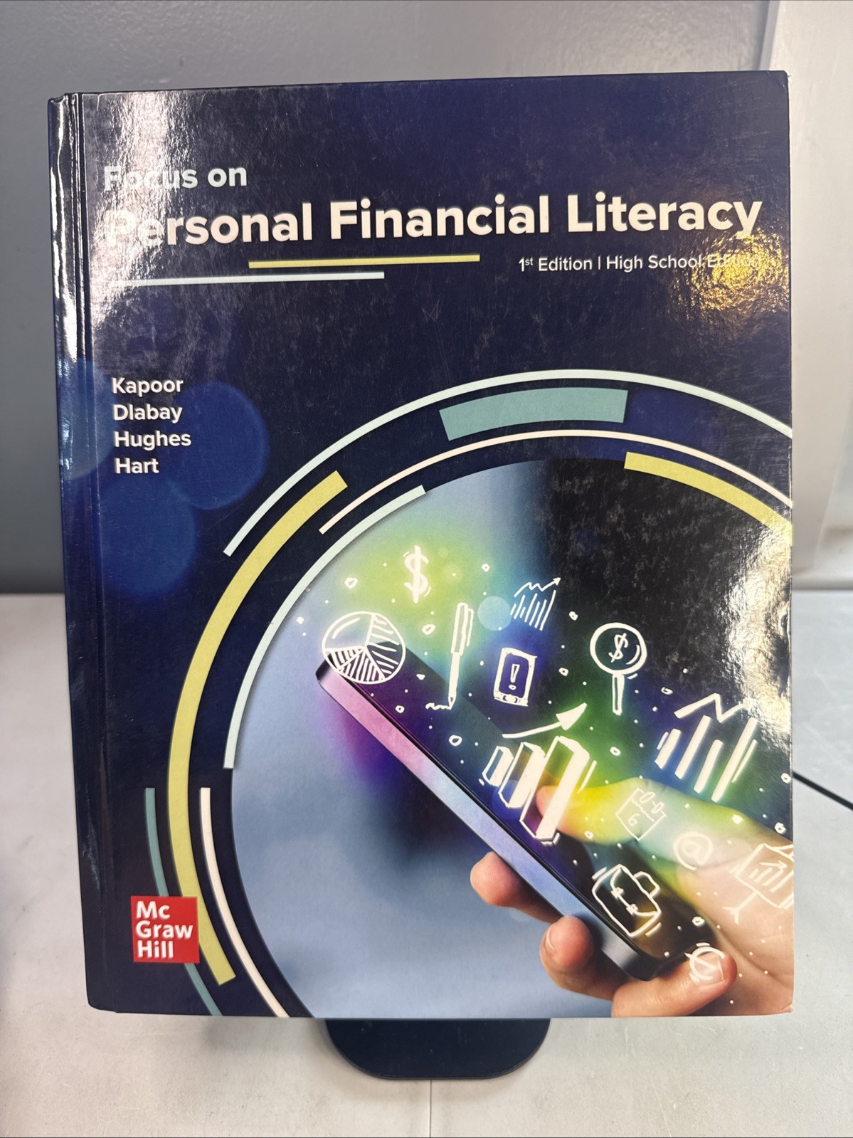 Focus on personal financial literacy high school - kapoor - hardcover - good