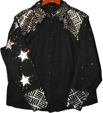 WESTERN PLEASURE SHOW SHIRT HORSEMANSHIP Custom Made See Measurements 2x Plus