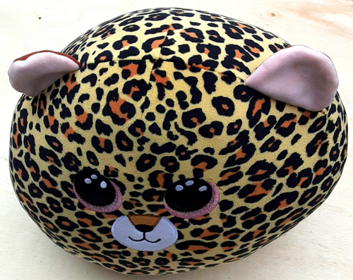 TY Squish-A-Boos Plush LIVVIE the Leopard 14" Large Size - Picture 5 of 12