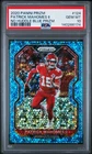 New Listing2020 PANINI PRIZM #124 PATRICK MAHOMES II NO HUDDLE BLUE /79 PRIZM PSA 10