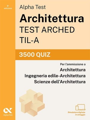 Buch - Alpha Test Architecture ARCHED, TIL-A 2026-2027. 3500 Quiz. Zum Testen von 