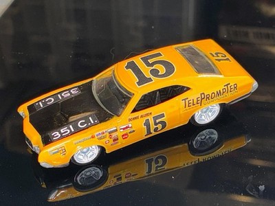 CUSTOM Hot Wheels Donnie Allison 1972 Teleprompter Bud Moore Ford Torino 1/64th