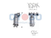 Katalysator Oyodo 10N0006-OYO FüR VW Polo 4 FOX 5Z1 5Z3 5Z4 5Z5 Skoda Fabia 2 1