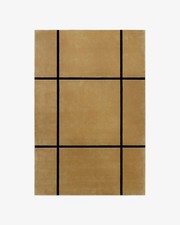 Nordic Knots Camel Brown Rug - Hand Tufted Rug Wool Area Rug any Size Available