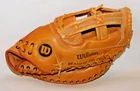 Wilson A9884 "The Big Scoop" Leather Adult Softball Mitt Right Hand Throw RHT