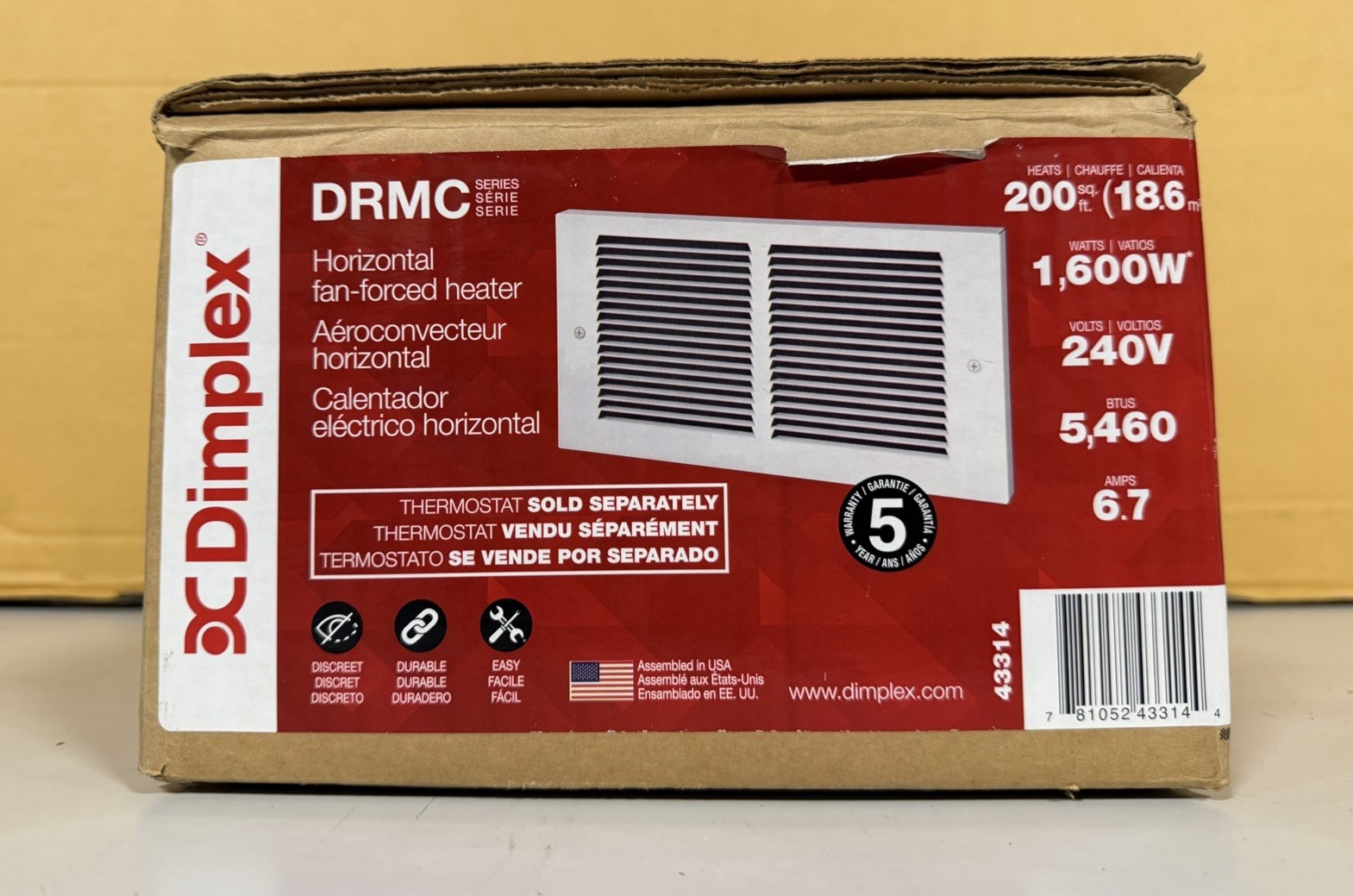 Complete Unit. Model Drmc162w