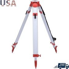 Aluminum Survey Tripod 5/8 Inch Thread Heavy Duty Lightweight Extendable Legs US