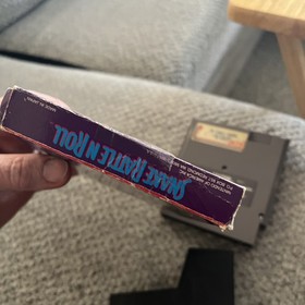 1991 Snake Rattle 'n' Roll Nintendo NES.  W Sleeve.  Missing Manual