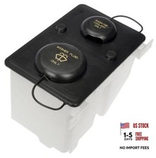 603-212 Front Coolant And Washer Fluid Reservoir with Cap Assembly Compatible