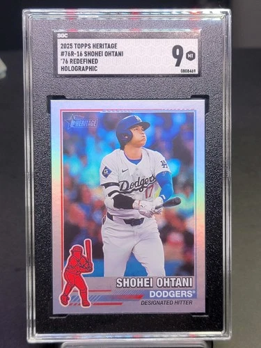 2025 Topps Heritage - 1976 Redefined Shohei Ohtani #76R-16 Holographic ***SGC 9