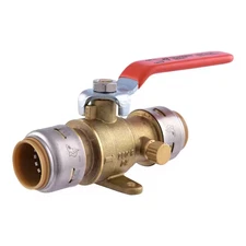 SharkBite Max 3/4 in. Brass Push-to-Connect Ball Valve Ships