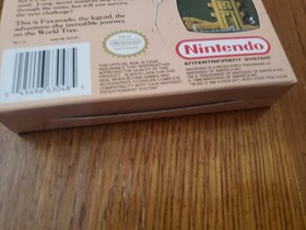 NES Faxanadu (Nintendo, 1989) CIB Complete In Box w/ Instructions 