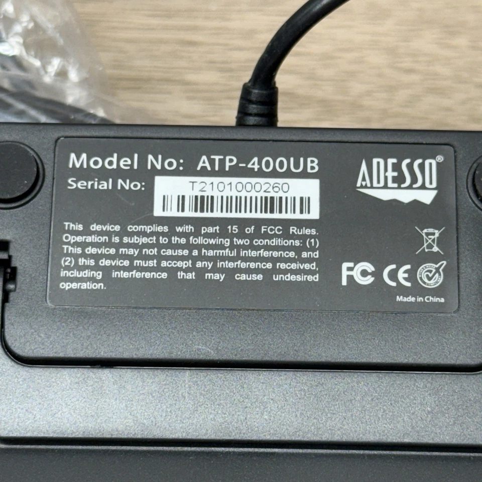 Adesso ATP-400UB - Browser Cat, 2 Button USB Touchpad for PC and Mac,Black - Image 3 of 4